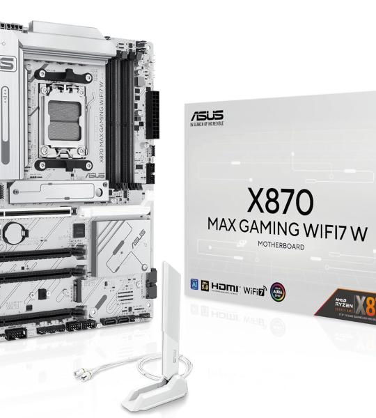X870 ASUS MAX GAMING WIFI7 White
