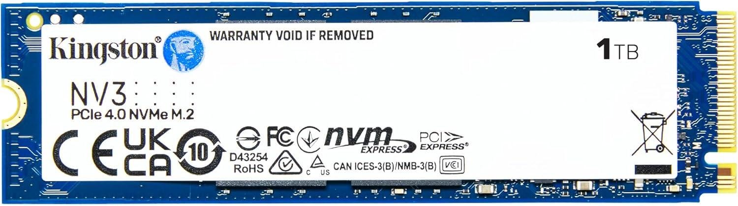 SSD KINGSTON 1TB M.2 GEN 4 NV3