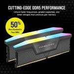 VENGEANCE® RGB 64GB (2x32GB) DDR5 DRAM 6000MT/s CL30 Memory Kit — Black