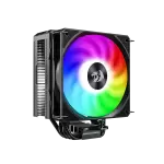 REDRAGON CC-1013 CPU Cooler With Temperature Display 12cm RGB Fan 4 Heat Pipes