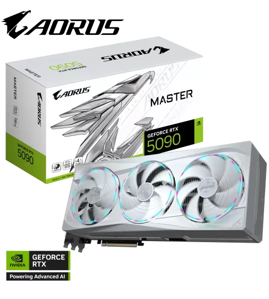 AORUS GeForce RTX™ 5090 MASTER ICE 32G