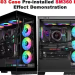 SAMA SM360 PRO AIO 360mm Liquid Cooler 2.8 inch Screen LCD Display CPU Cooler