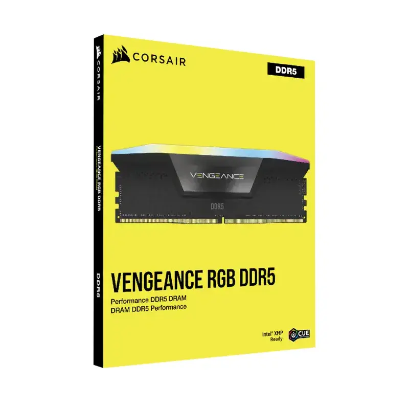 CORSAIR Vengeance DDR5 RAM 32GB (2x16GB) 6000MHz Black XMP