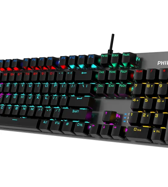 Philips Wired Mechanical RGB Gaming blue switch