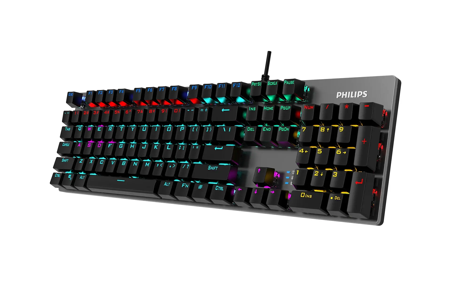 Philips Wired Mechanical RGB Gaming blue switch