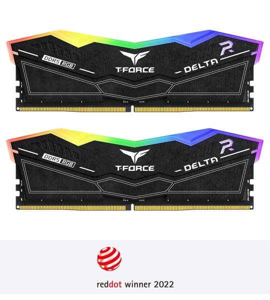 TEAM GROUP DELTA RGB DDR5 8X2 16GB 6000 BLACK