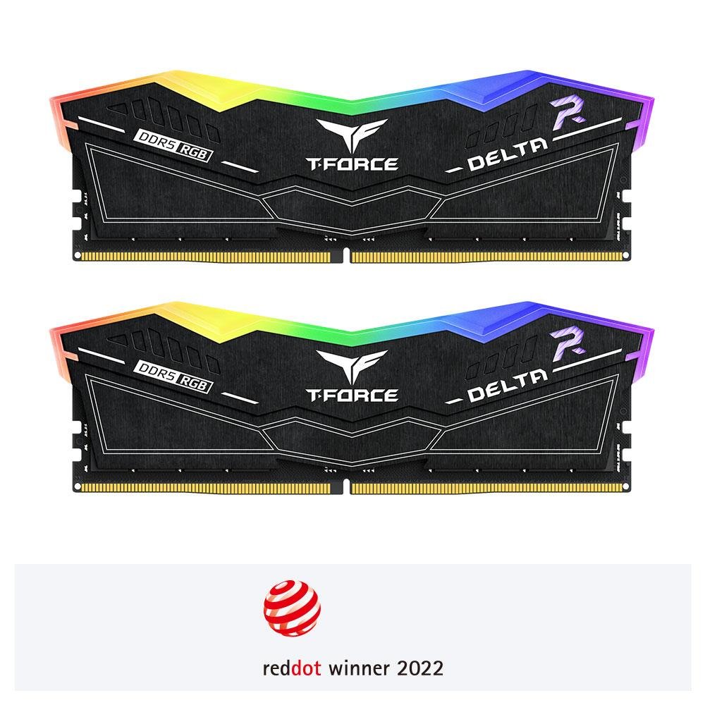 TEAM GROUP DELTA RGB DDR5 8X2 16GB 6000 BLACK