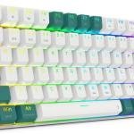 Redragon SINGED K678-PRO 82% 3-Mode Wireless RGB Gaming Keyboard