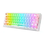 -REDRAGON MECHANICAL KEYBOARD K617 CT WIRED TRANSPARENT