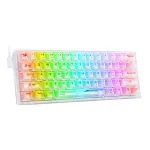 -REDRAGON MECHANICAL KEYBOARD K617 CT WIRED TRANSPARENT