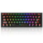 REDRAGON MECHANICAL KEYBOARD K617 CTB WIRED TRANSPARENT BLACK
