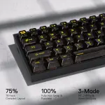 REDRAGON KEYBOARD K628CTB-RGB -PRO POLLUX WIRED 2.4G
