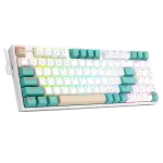 REDRAGON MECHANICAL KEYBOARD K643WGC-RGB PRO 94KEYS BLUETOOTH 2.4G+ WIRED TRI-MODES