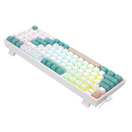 REDRAGON MECHANICAL KEYBOARD K643WGC-RGB PRO 94KEYS BLUETOOTH 2.4G+ WIRED TRI-MODES