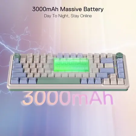 Redragon K673 PRO 75% Wireless Gasket RGB Gaming Keyboard