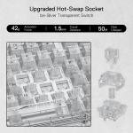 Redragon K649 PRO 78% Wireless Gasket RGB