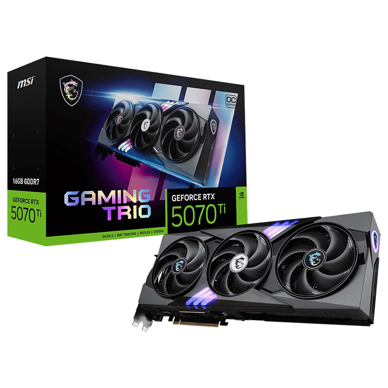 RTX 5070TI MSI GAMING TRIO OC 16GB