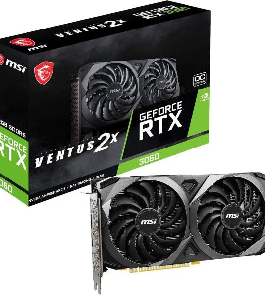 RTX 3060 MSI VENTUS 2X 12GB OC