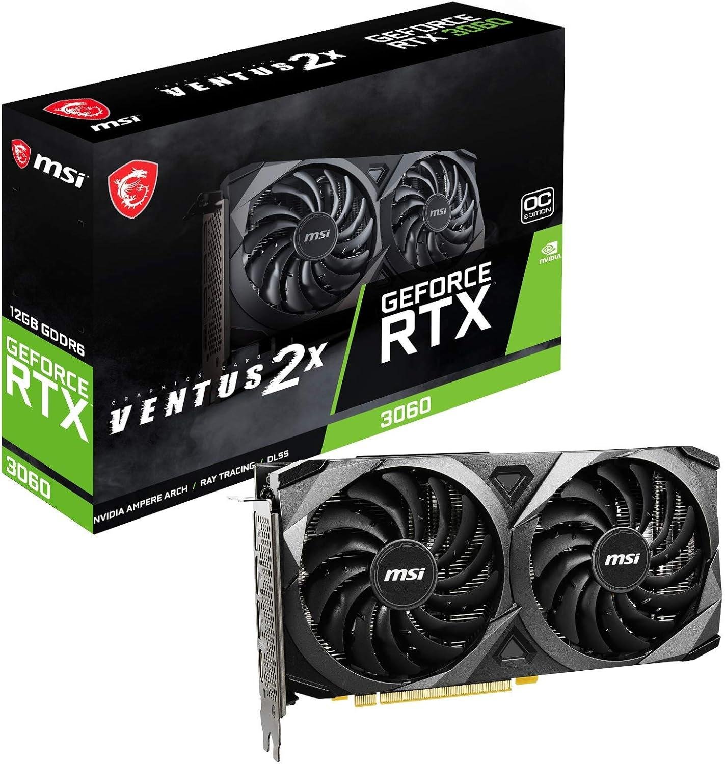 RTX 3060 MSI VENTUS 2X 12GB OC