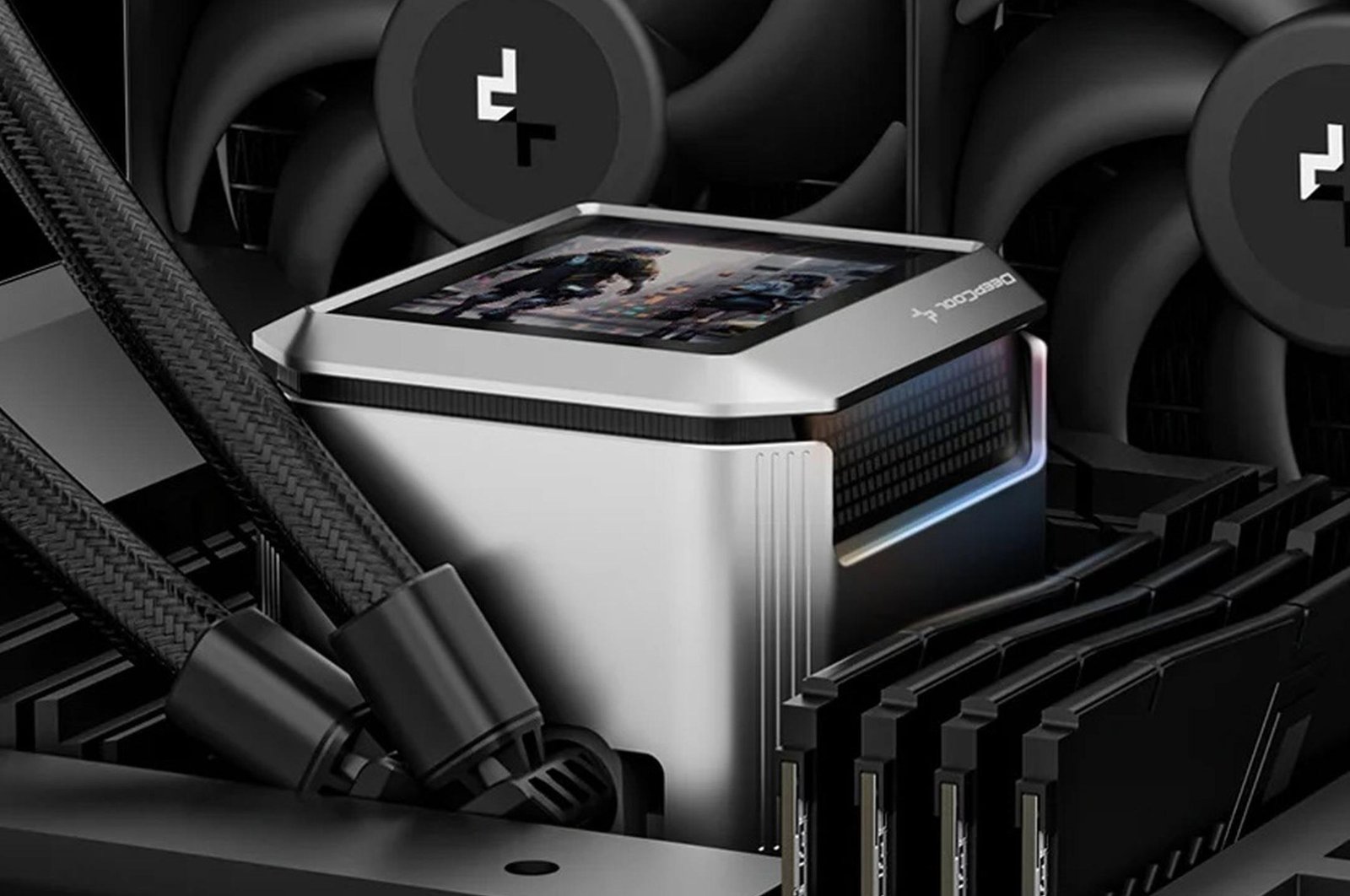 COOLER DEEPCOOL MYSTIQUE 360 BLACK