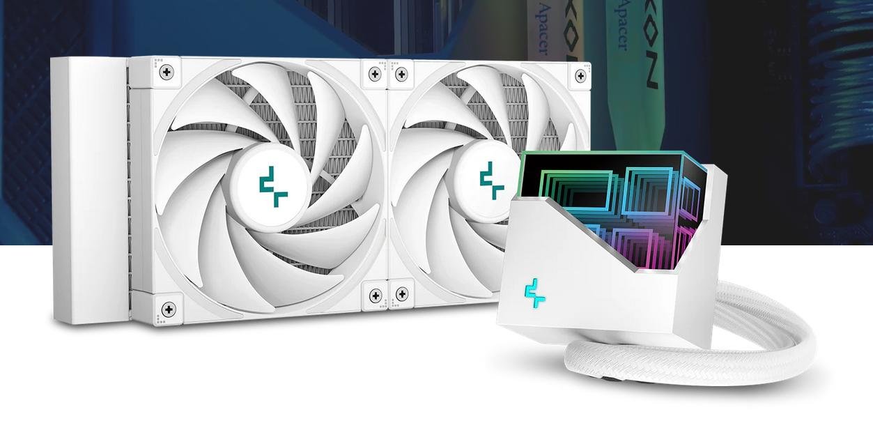 COOLER DEEPCOOL LT520 WHITE