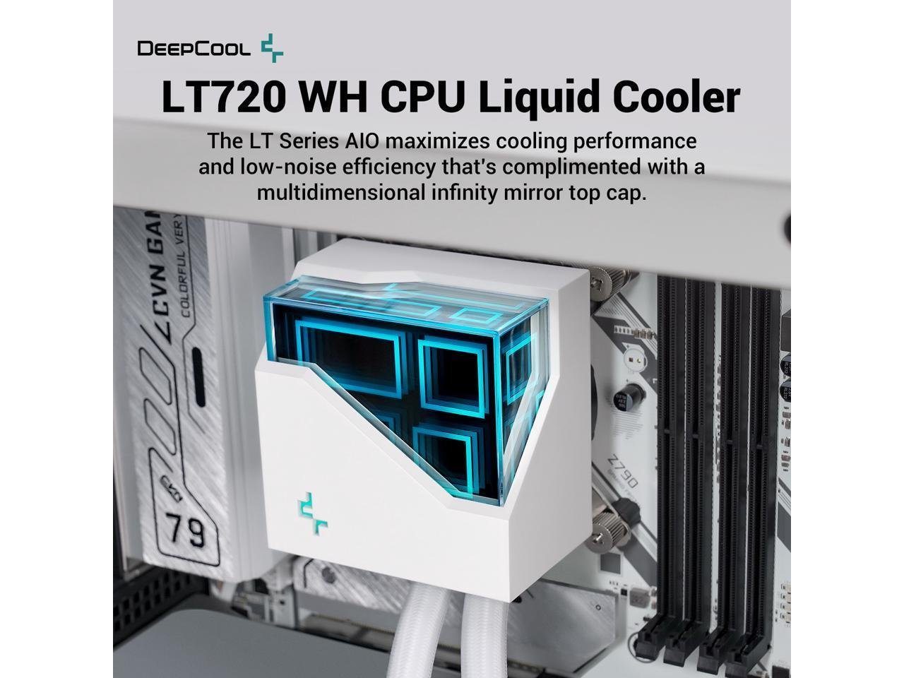 COOLER DEEPCOOL LT720 WHITE