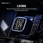 COOLER DEEPCOOL LD360 BLACK