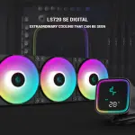 COOLER DEEPCOOL LS720 SE DIGITAL BLACK