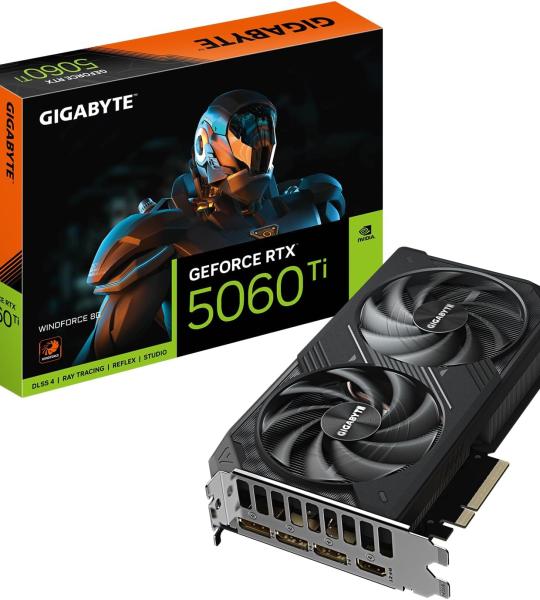 GIGABYTE GeForce RTX 5060 Ti WINDFORCE 8G