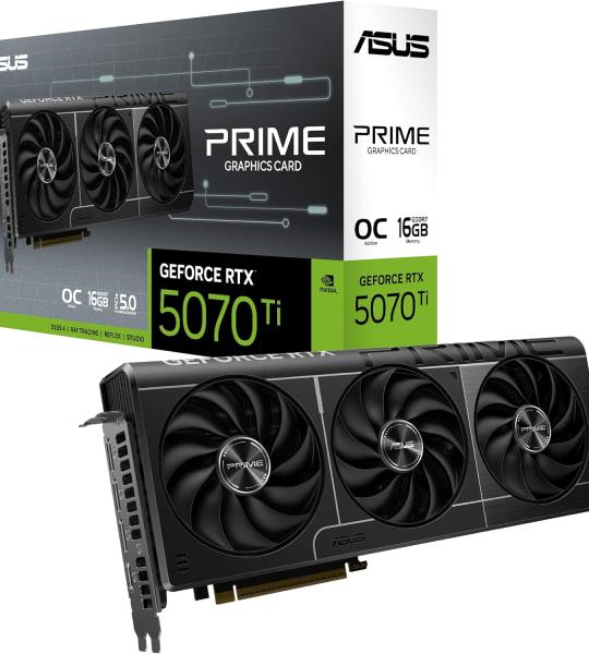 ASUS PRIME GeForce RTX™ 5070 Ti 16GB GDDR7