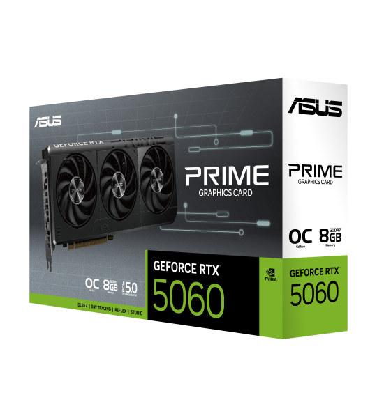 ASUS PRIME GeForce RTX™ 5060 8GB GDDR7 OC Edition