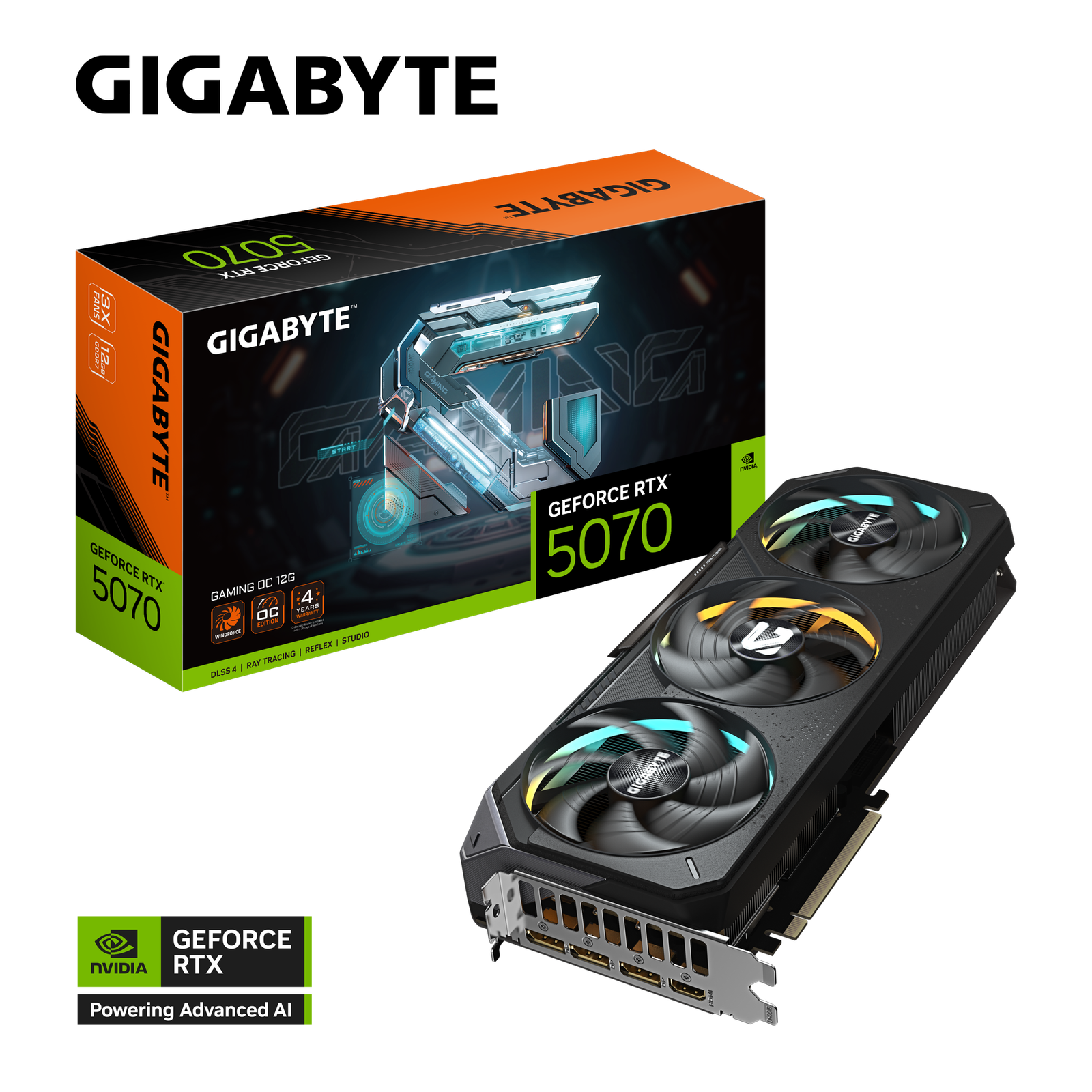 GeForce RTX™ 5070 GAMING OC 12G