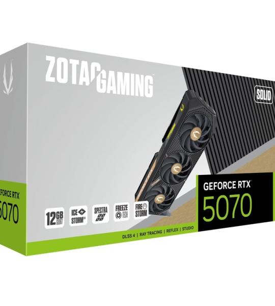 ZOTAC GAMING GeForce RTX 5070 SOLID