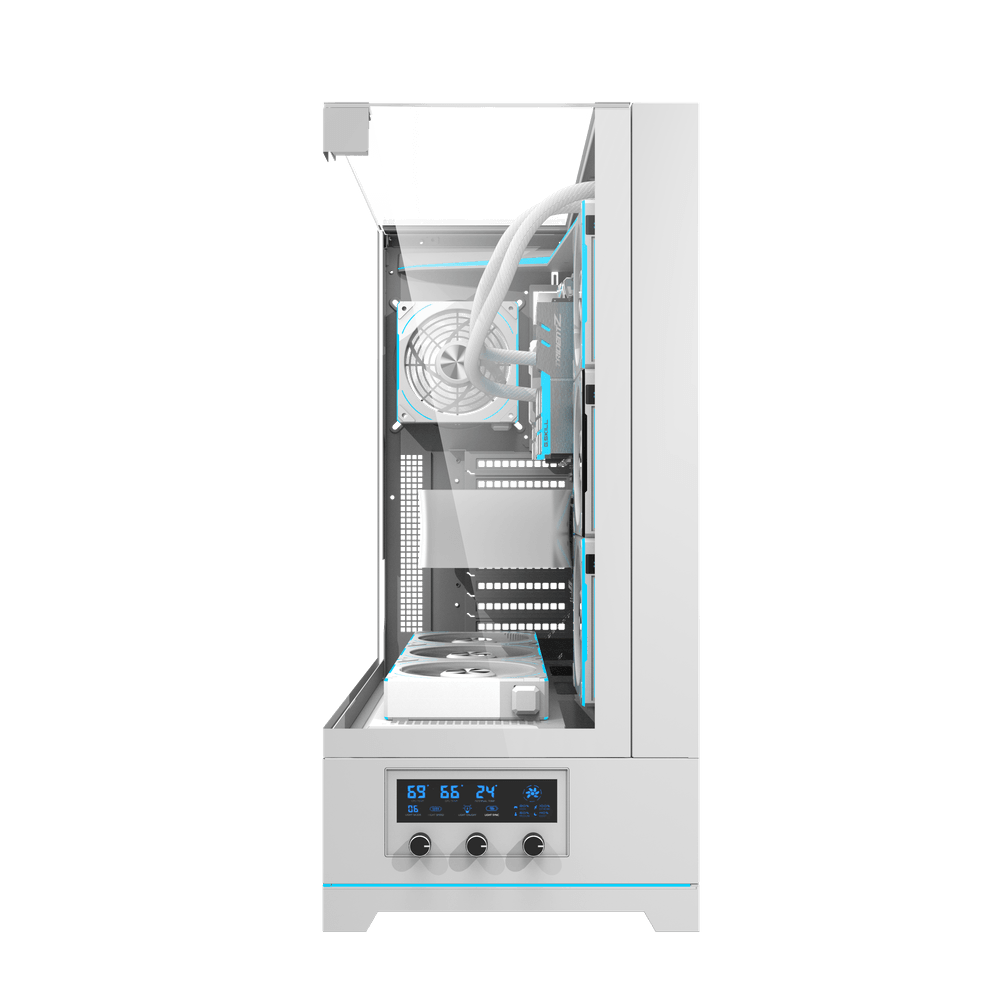 DY450L Pro ATX PC Case WHITE