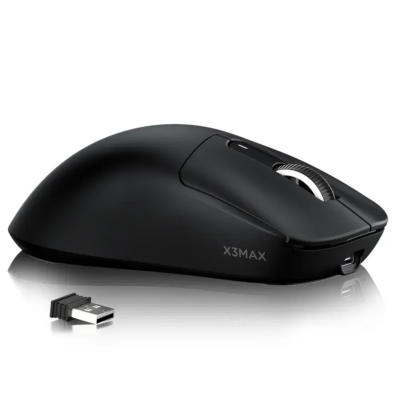 MOUSE ATTACK SHARK X3MAX PAW3950 WIRELESS BLACK
