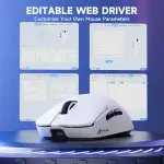 ATTACK SHARK X8 PRO WHITE