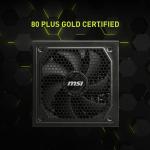MSI MAG A1000GL PCIE 5 Gaming Power Supply - ATX 3.1 & PCIE 5.1