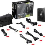 MSI MAG A850GL PCIE 5.1 & ATX 3.1 Gaming Power Supply - Full Modular