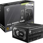 MSI MAG A1000GL PCIE 5 Gaming Power Supply - ATX 3.1 & PCIE 5.1