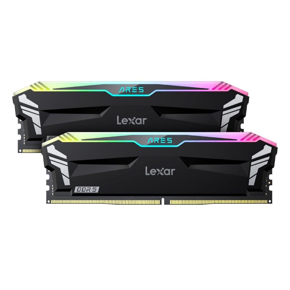 Lexar ARES RGB DDR5 32GB (2x16GB) 6400MT/s CL32 Gaming RAM | High