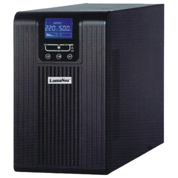 LamaSsu UPS- ONLINE - W1-3KVA - 3 KVA - Black