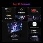 ASUS ROG XG27UCS 4K 160HZ FAST IPS 27INCH 1MS