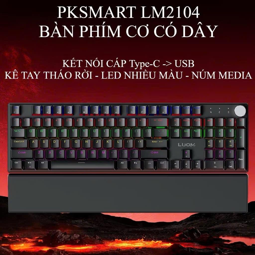 KEYBORD LOUM LM2104blue switch
